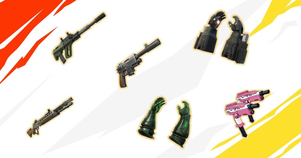 【フォートナイト】ミシック武器の入手場所と性能【チャプター5シーズン4最新】