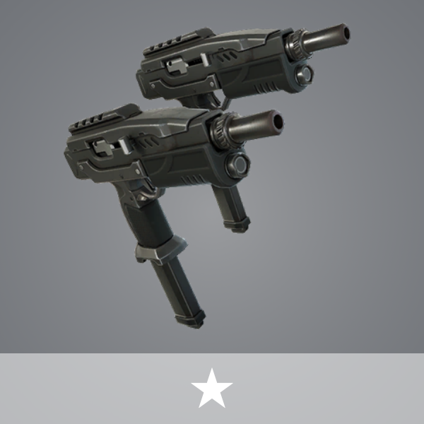 デュアルマイクロサブマシンガン