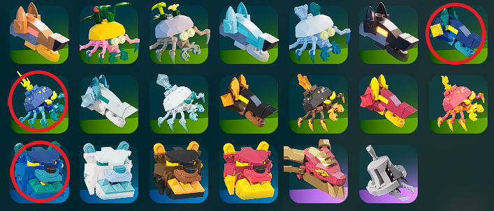 雷属性のクリーチャー