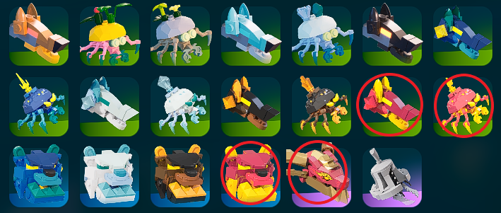 炎属性のクリーチャー