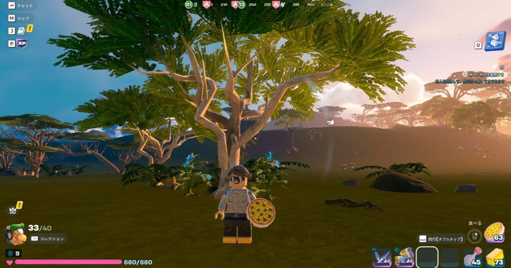 平原に自然生成したクロムベリー