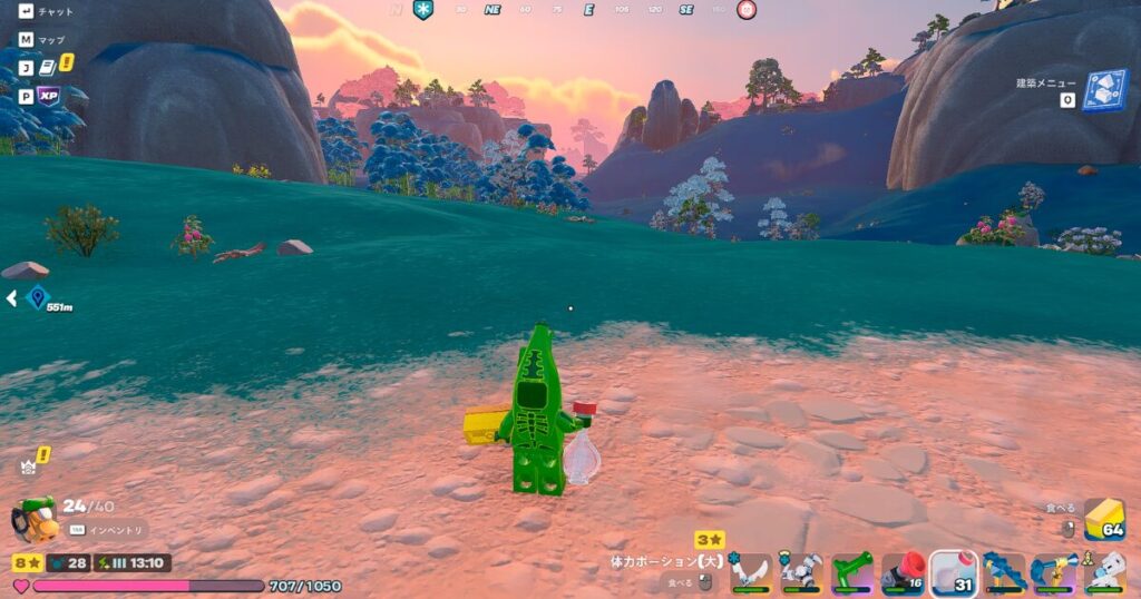 レゴフォートナイトの平地